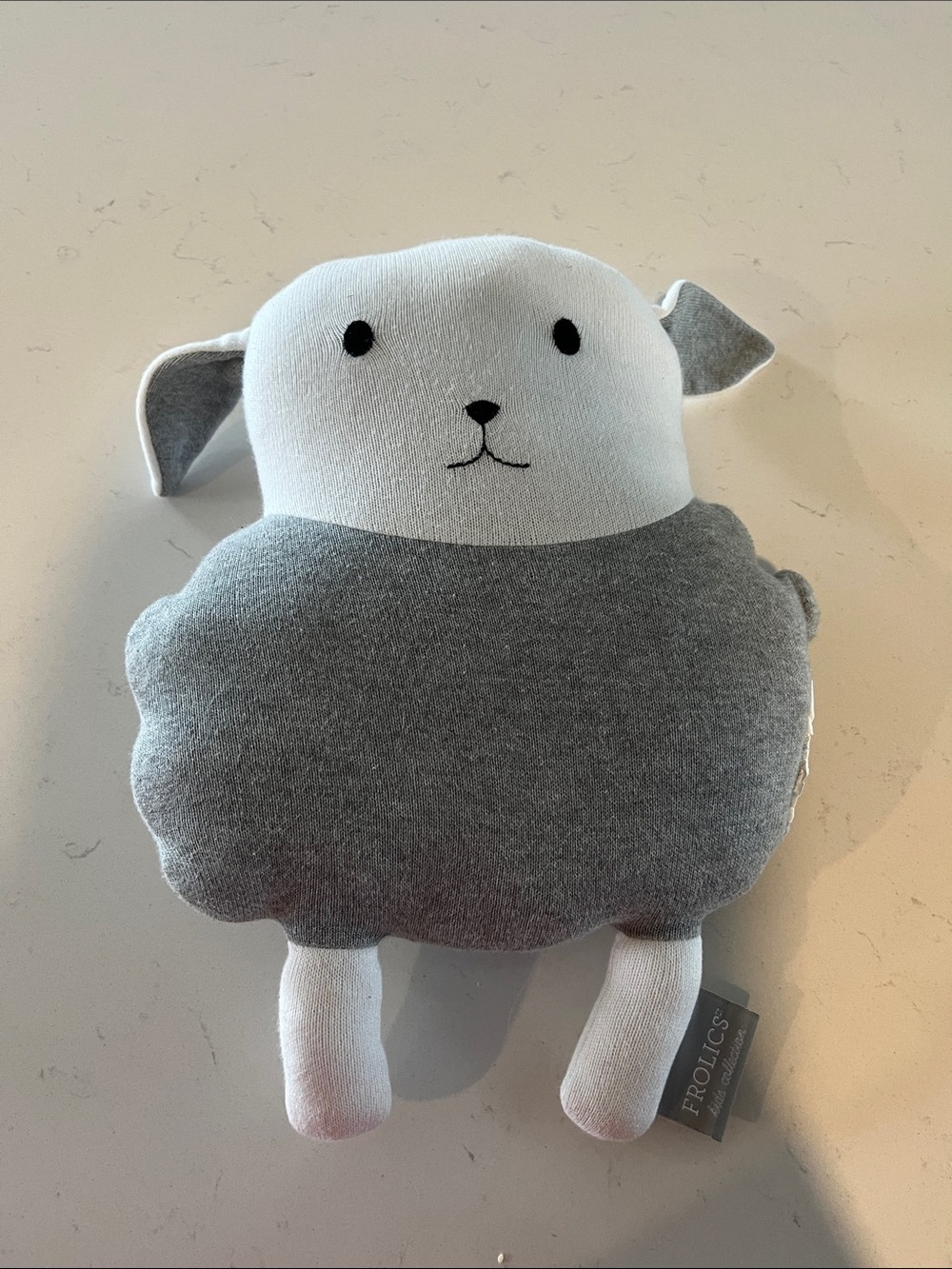 Frolics Gray & White Sheep Plush Toy